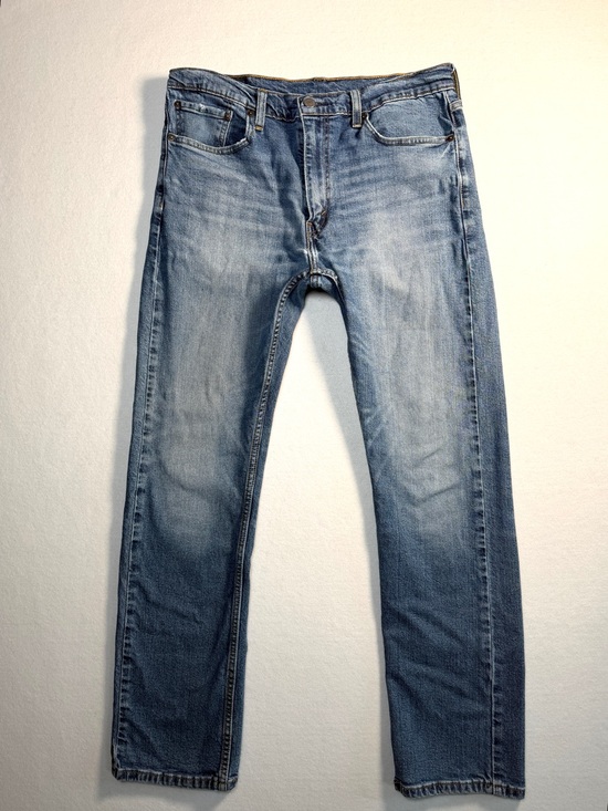 Levi's Other - Levi's Men 513 Slim Straight Med-Dark Wash Actual Size 32 X 29 READ DESCRIPTION